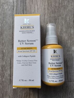 Kiehl's Better Screen UV Serum Sunscreen SPF 50+ For Face